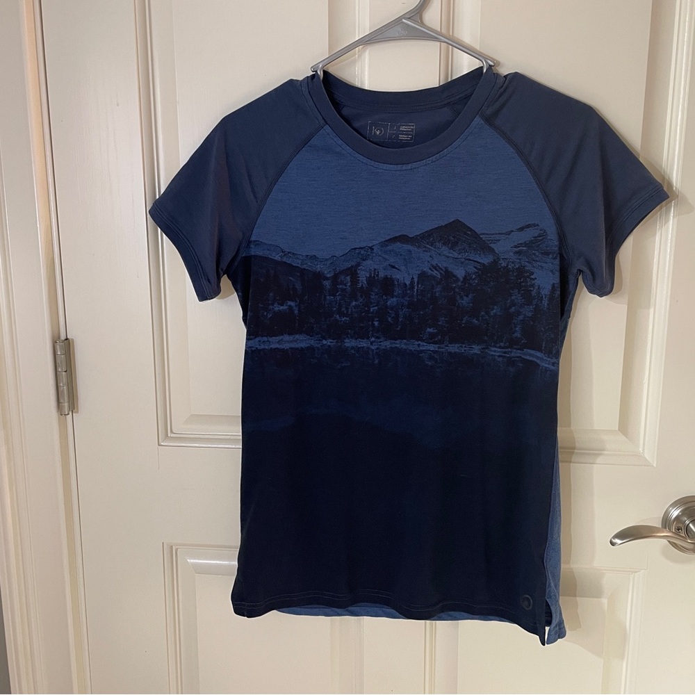 tentree juniper Blue Short Sleeve Tee